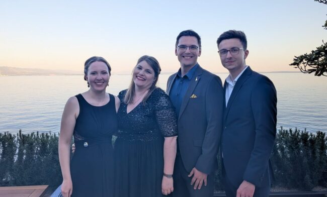 Teams REM Karlsruhe beim Gala Abend in Opatija